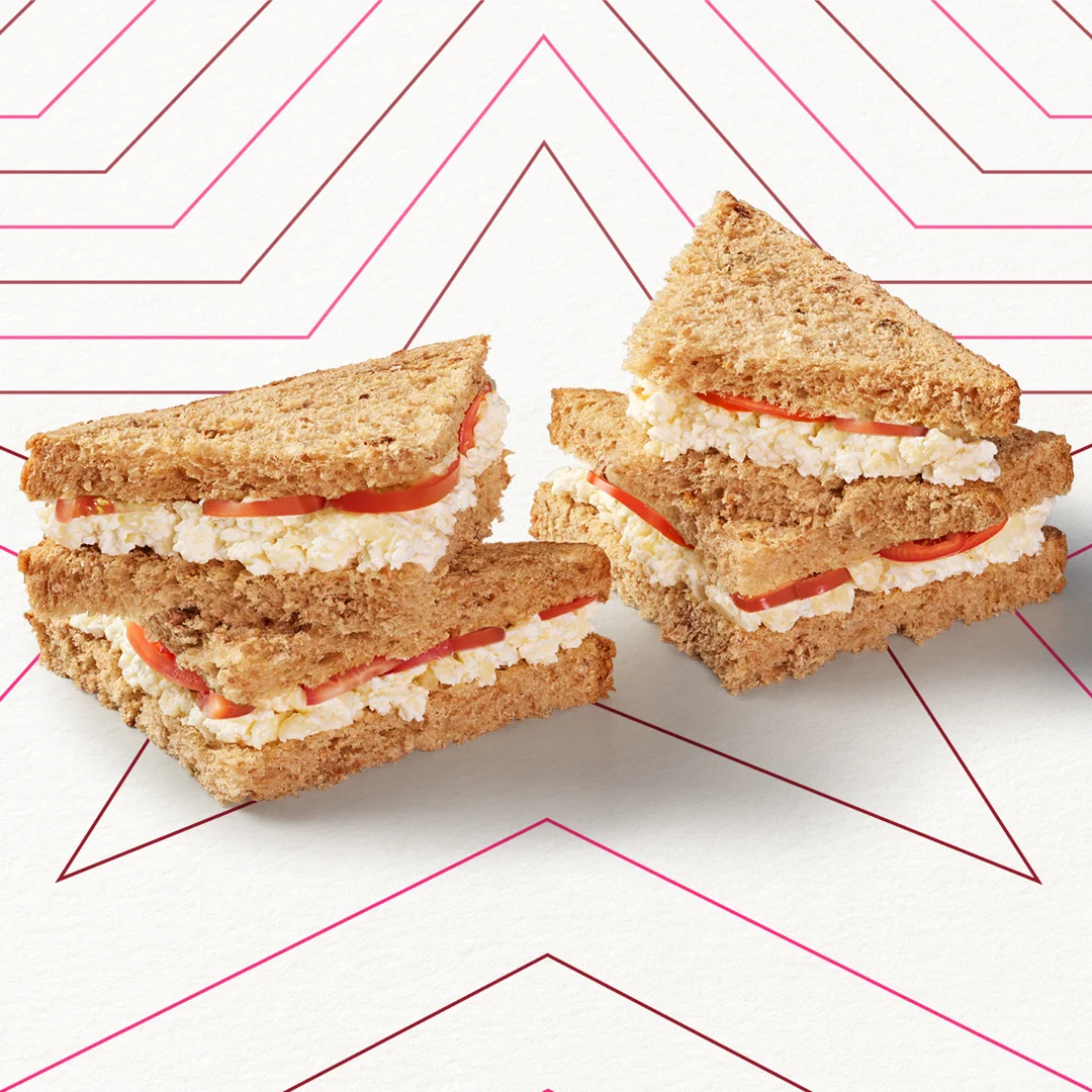 Kids Cheese & Tomato Triangles