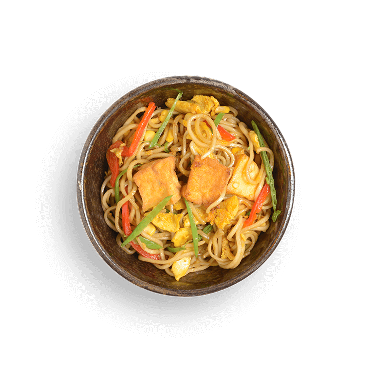 mini yasai yaki soba