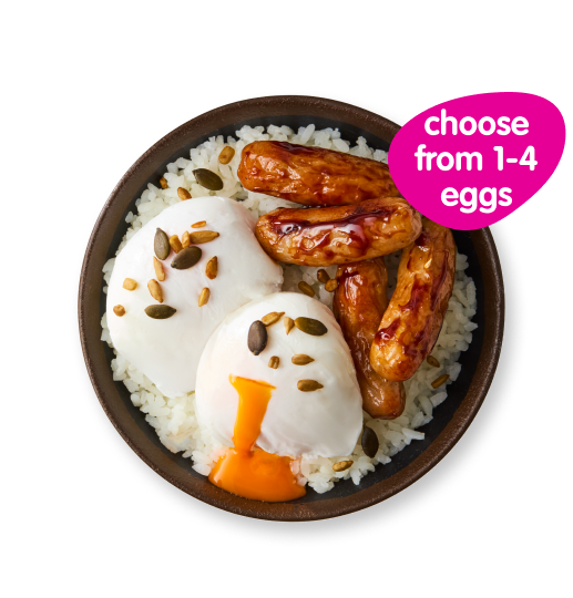 little sausages egg'pot