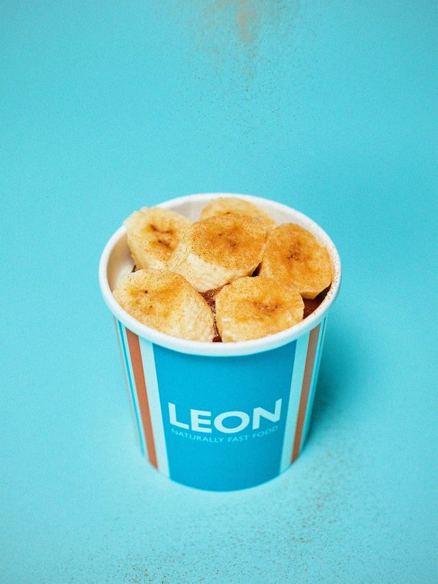 Banana and Cinnamon Porridge with Activated Almond Milk