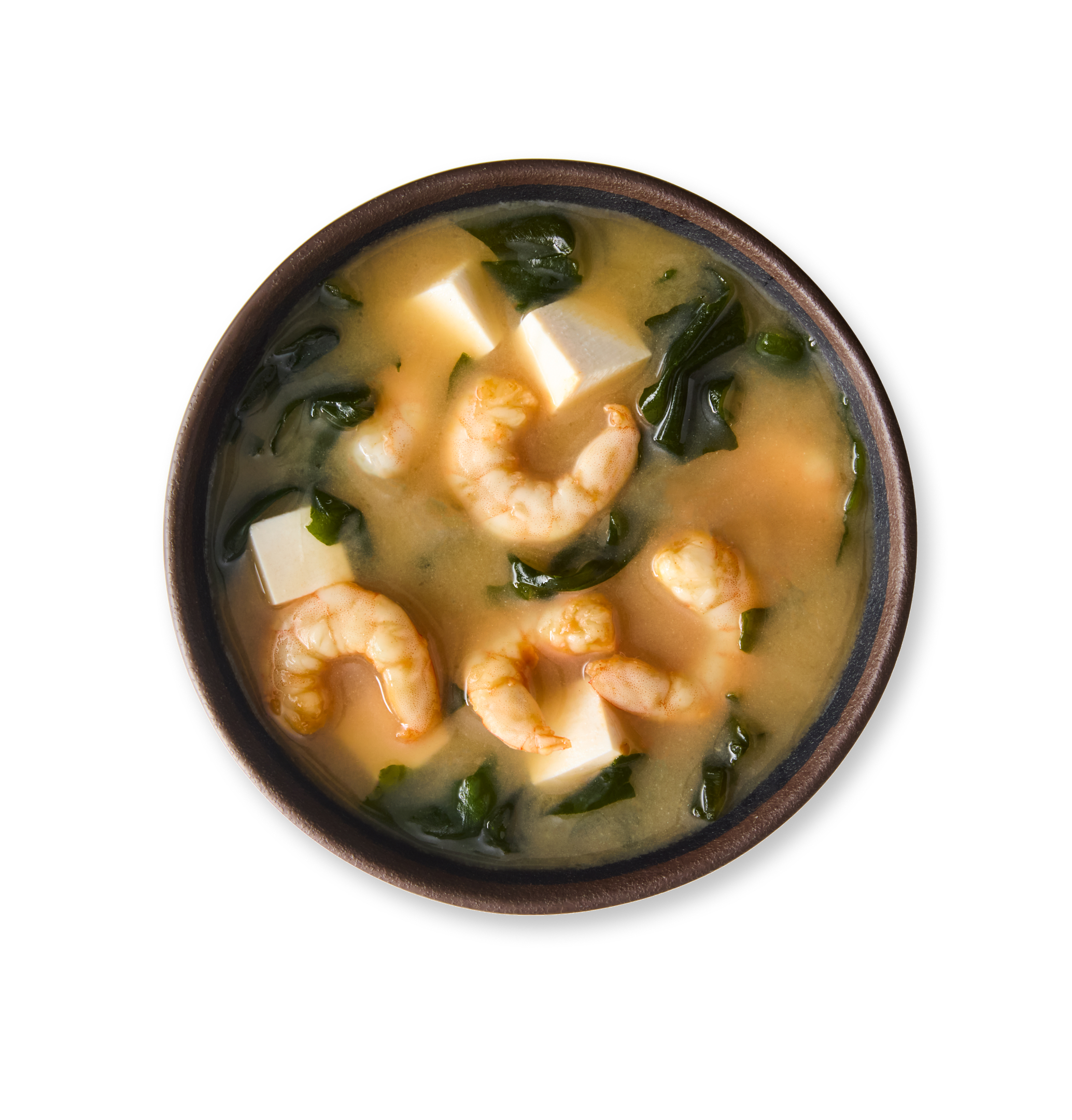 king prawn miso soup