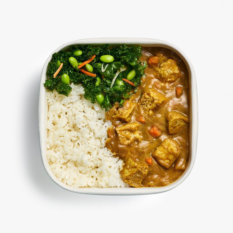 Tofu Curry Bento