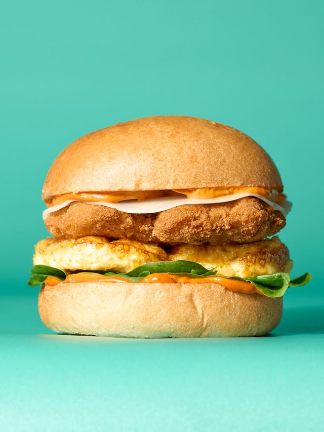 Korean Chicken & Egg Sando