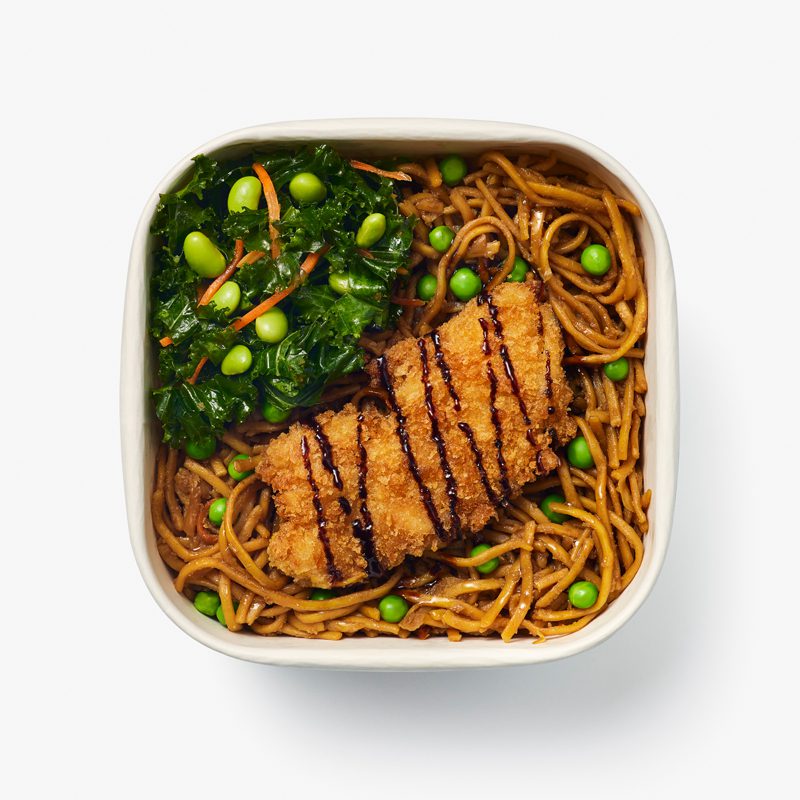 Chicken Katsu Yakisoba Bento