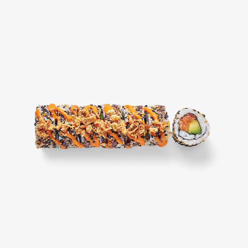 Salmon Avocado Dragon Roll
