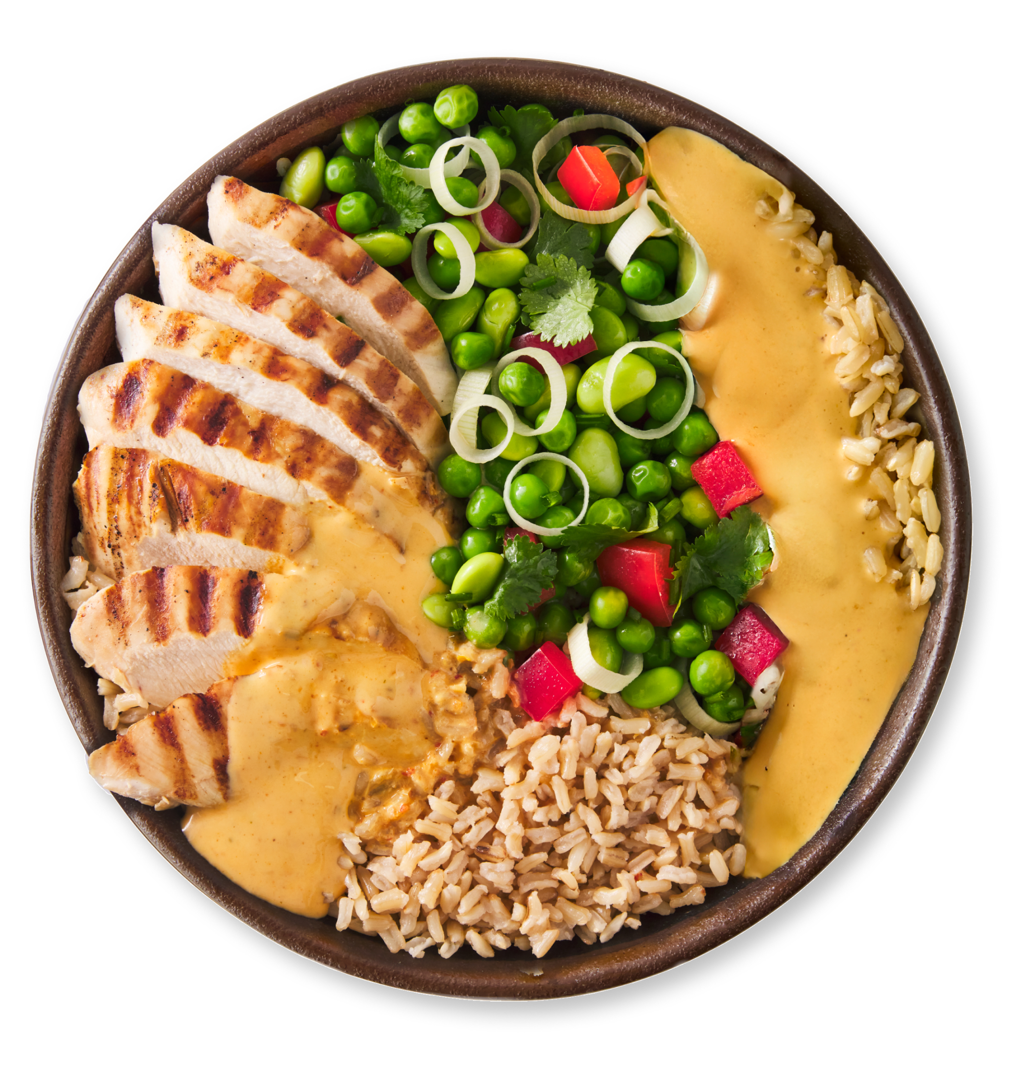 Hot Chicken Thai Rice Bowl