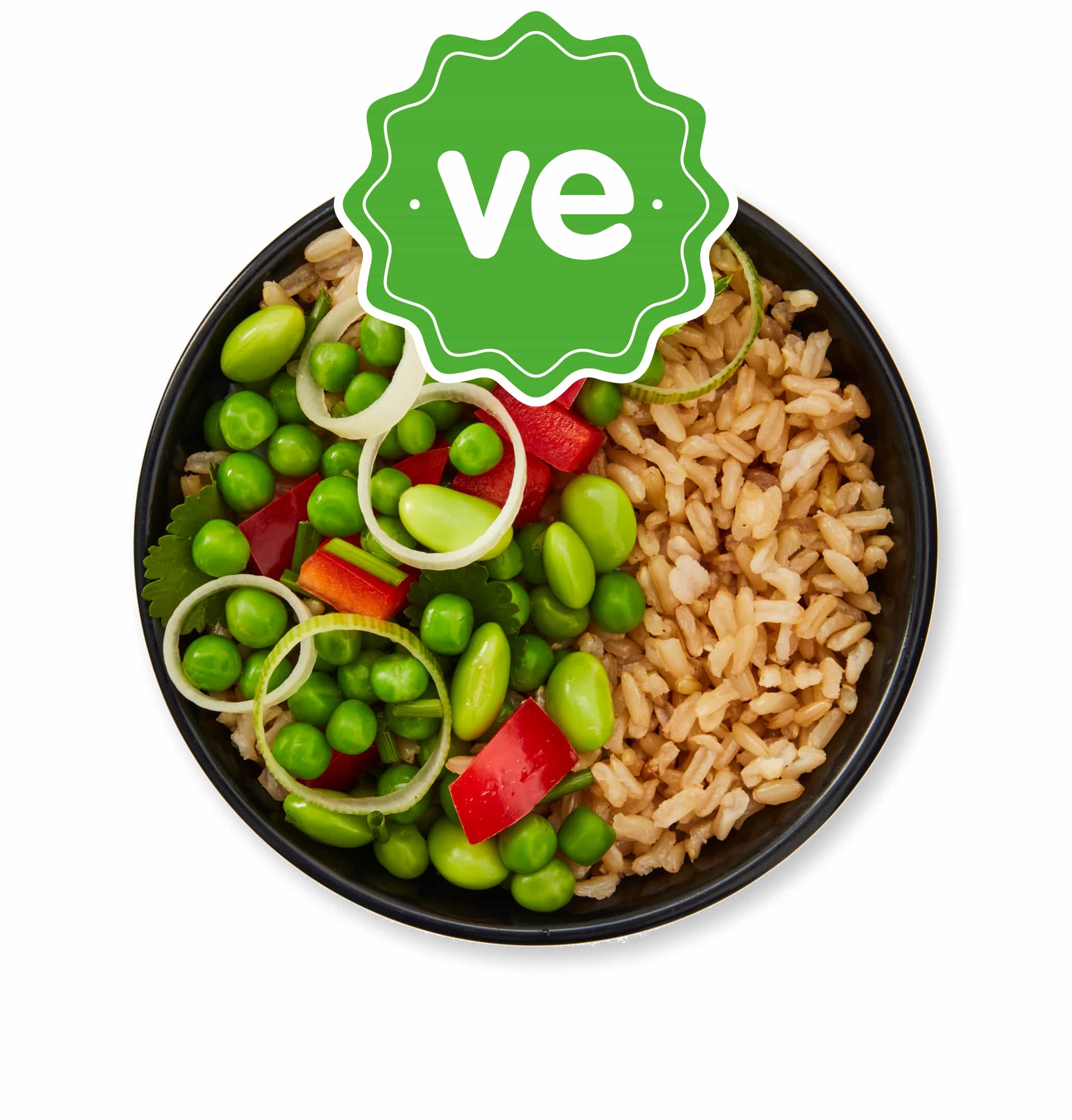Hot Paradise Rice With Greens
