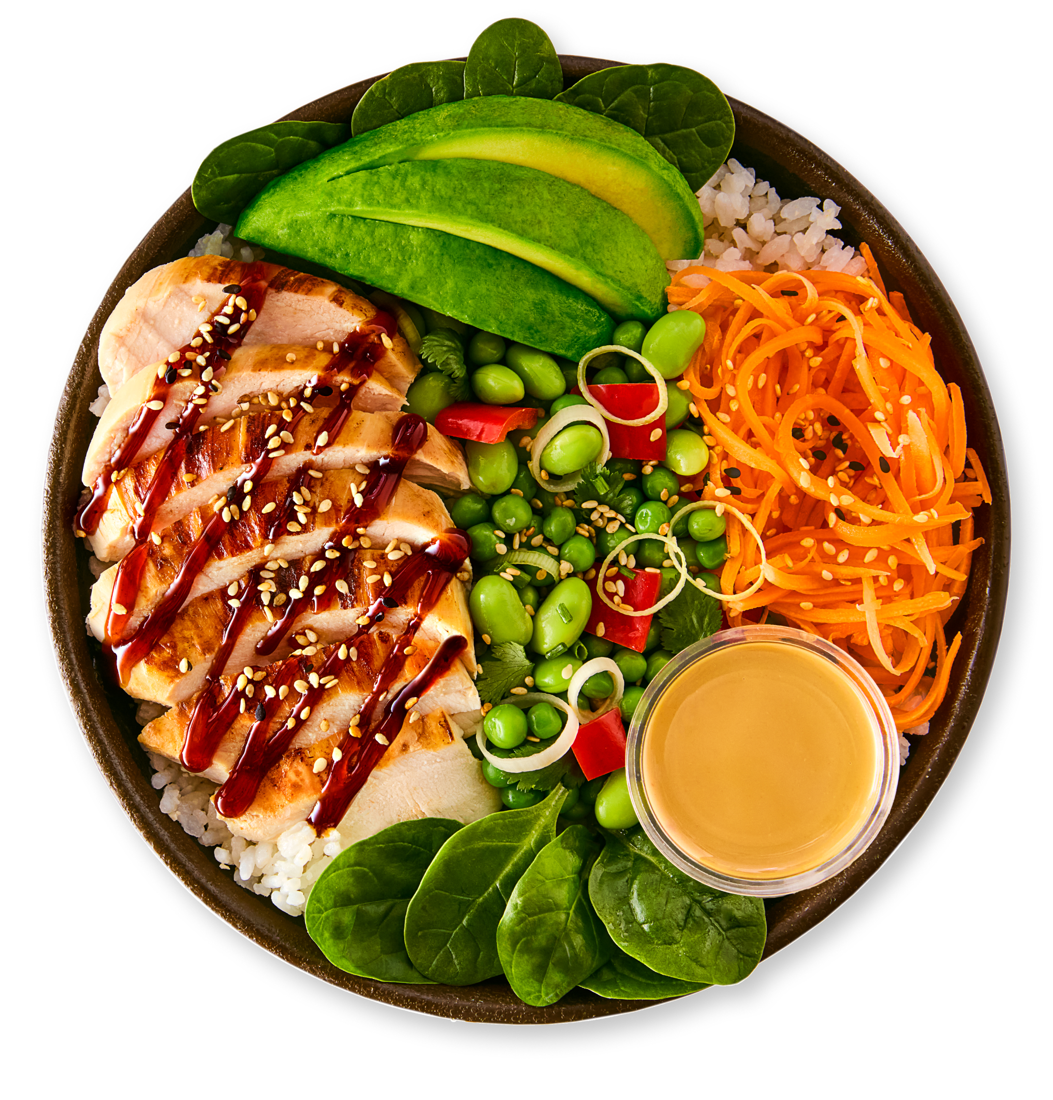 chargrilled chicken poke