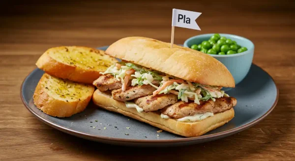 Grilled Chicken Pitta