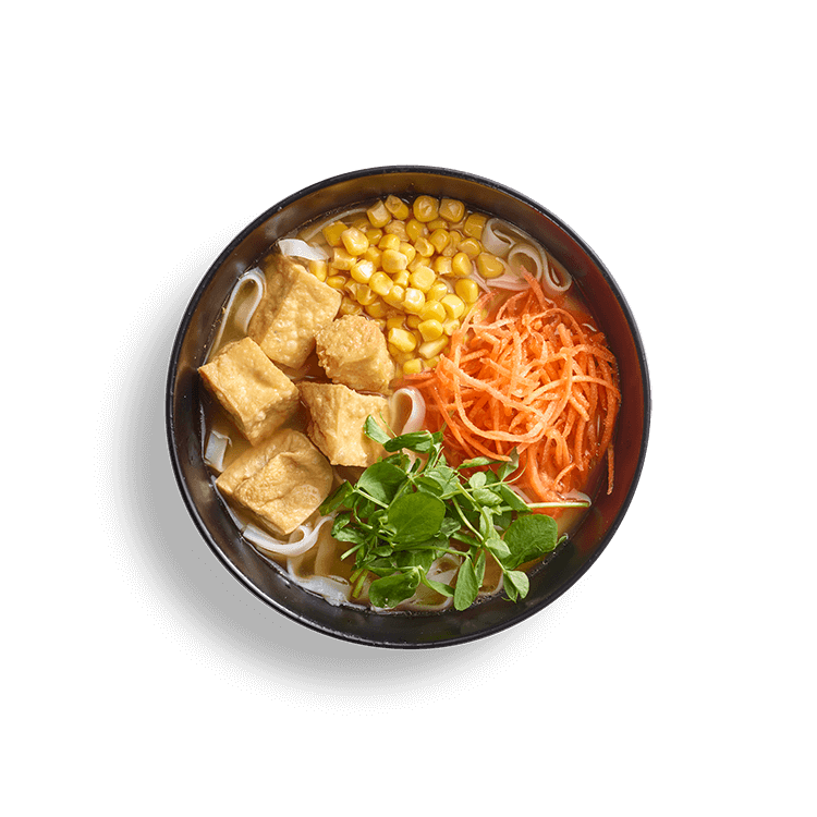 yasai ramen noodle soup | rice noodles