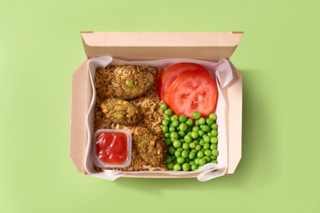Falafel Rice Box