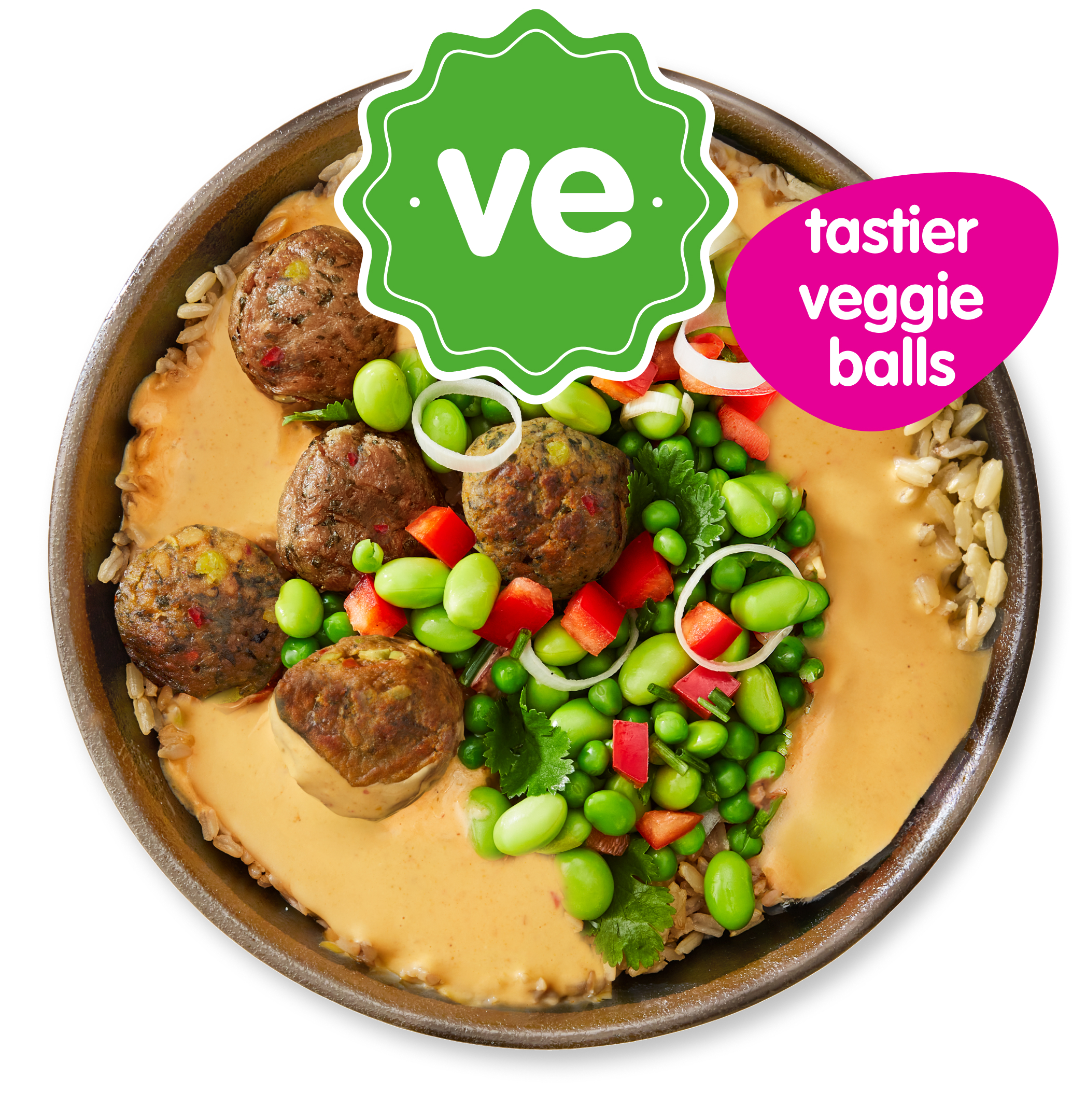 Thai veggie'balls curry