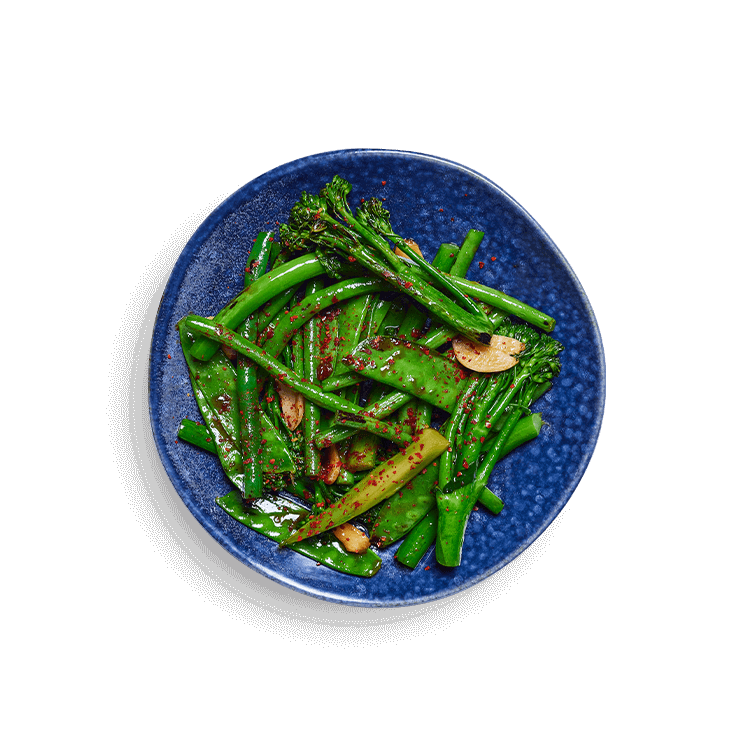wok-fried greens