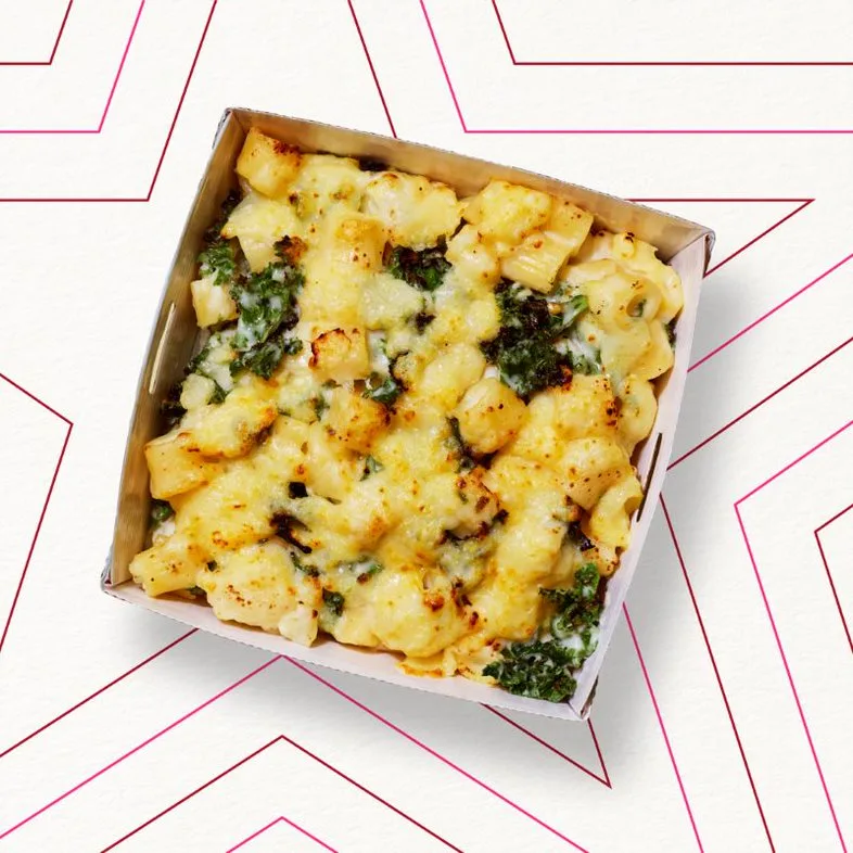 Kale & Cauli Macaroni Cheese