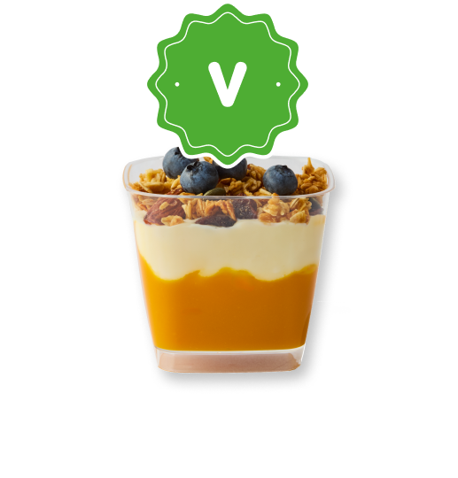 mango yoghurt pot