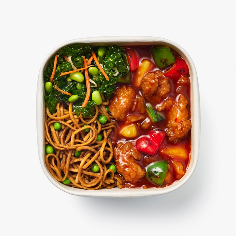 Sweet Chilli Chicken Yakisoba Bento