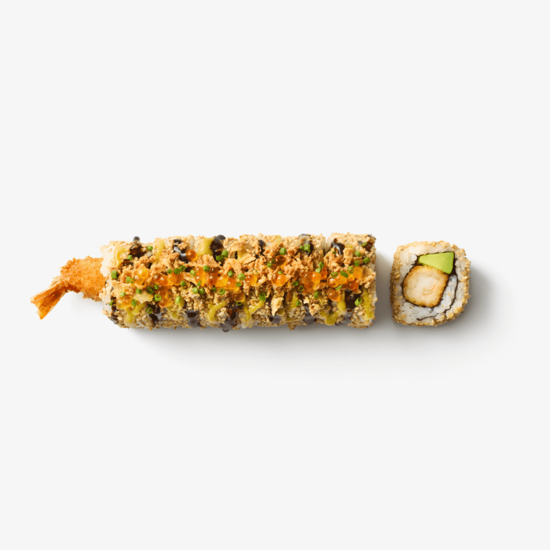 Prawn Crunch Dragon Roll