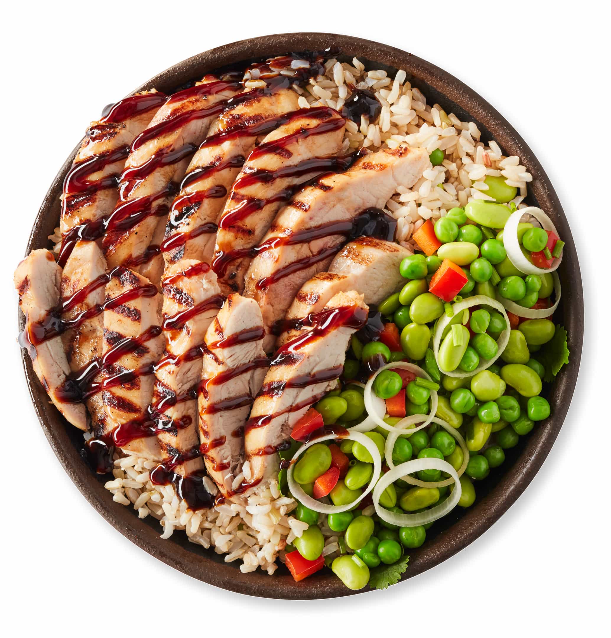 double chicken teriyaki
