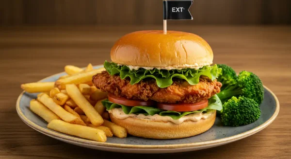 Grilled Chicken Burger