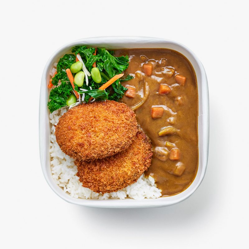 Pumpkin Katsu Curry Bento