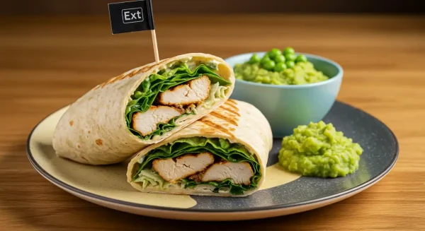 Double Chicken Wrap